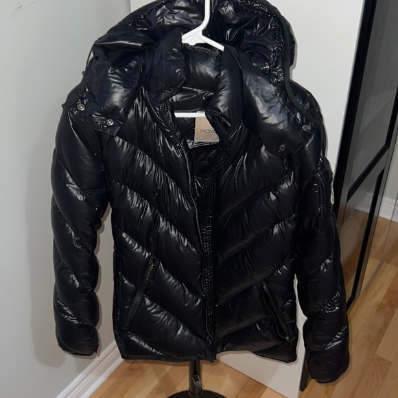 Moncler blouson fourmine noir en duvet - Picture 5 of 10